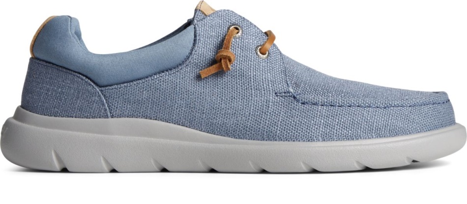 Captain's Moc Hemp Slip On Blue Sperry