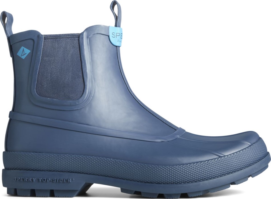 Cold Bay Rubber Chelsea Boot Navy Sperry