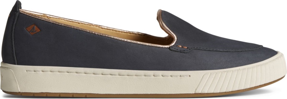 Gold Cup Anchor PLUSHWAVE Slip On Sneaker Sperry Black