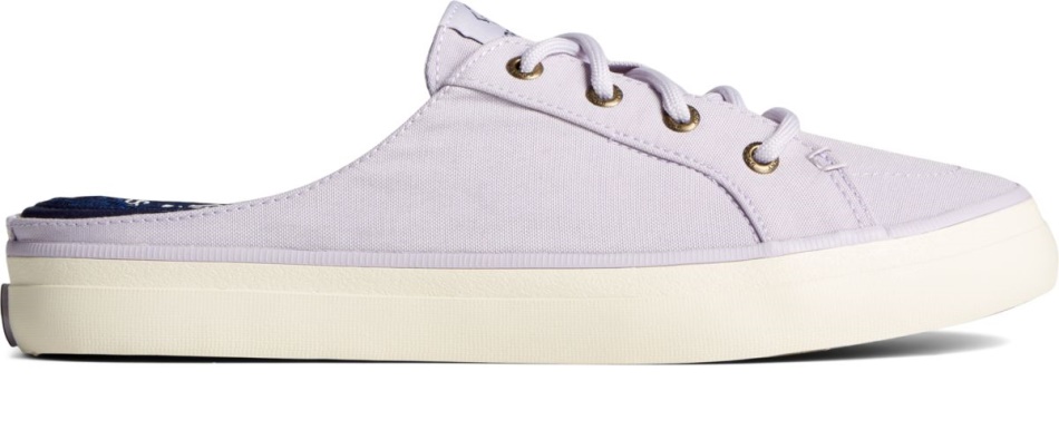 SeaCycled Crest Vibe Pastel Mule Sneaker Lilac Sperry