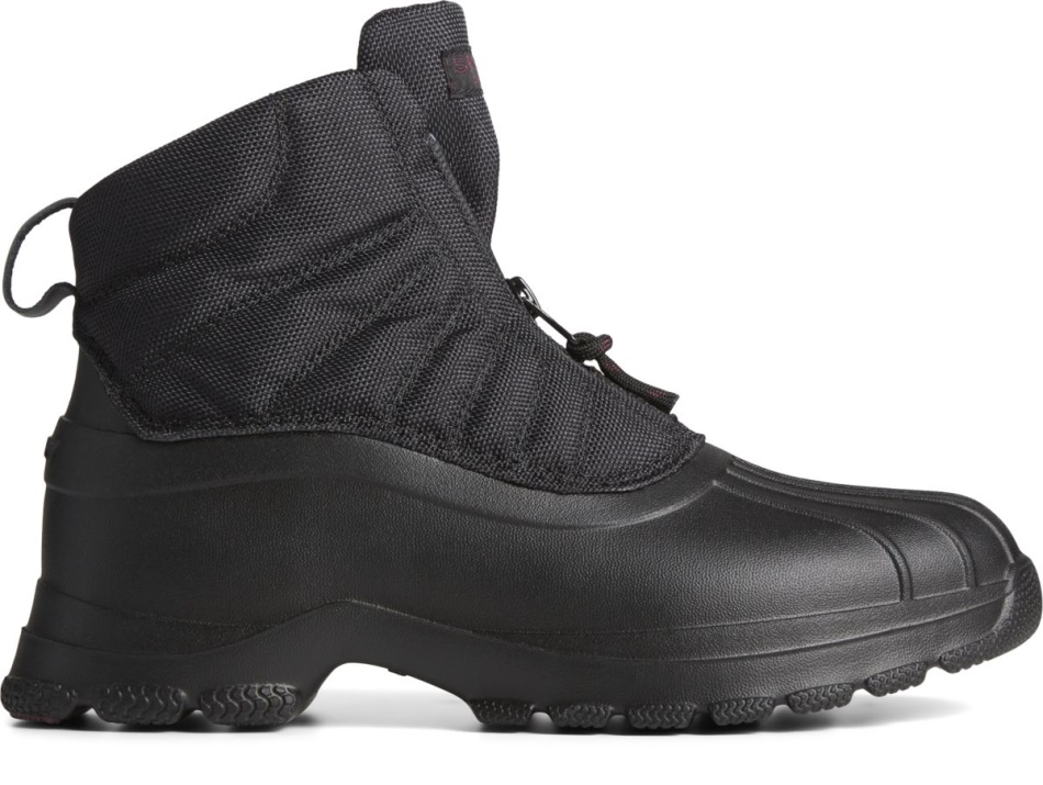 SeaCycled Duck Float Zip Up Boot Sperry Black