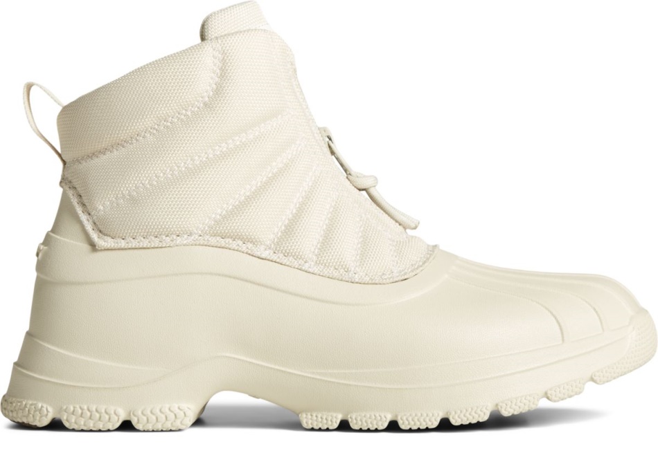 SeaCycled Duck Float Zip Up Boot Sperry Ivory