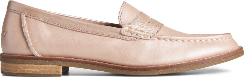 Seaport Penny Pearlized Loafer Rose Sperry