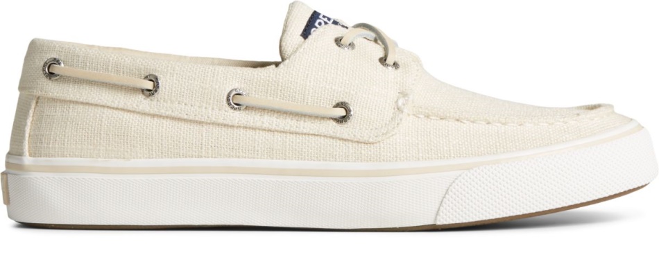 Sperry Bahama II Hemp Sneaker Ivory