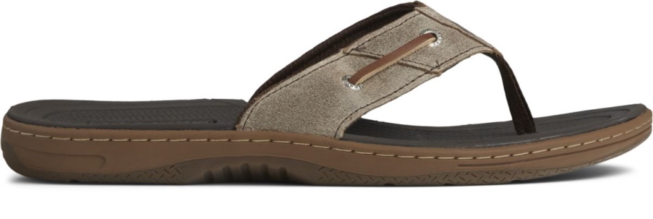 Sperry Baitfish Flip-Flops Brown