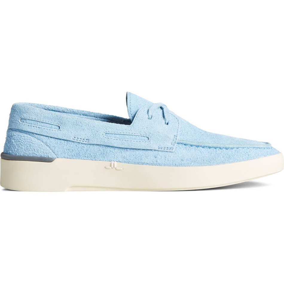 Sperry Men's Sperry x John Legend Plushwave Slip On Boat Shoe Blue
