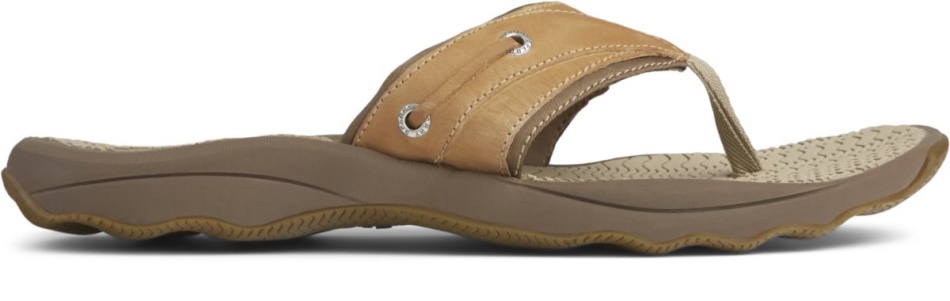 Sperry Outer Banks Flip Flop Tan