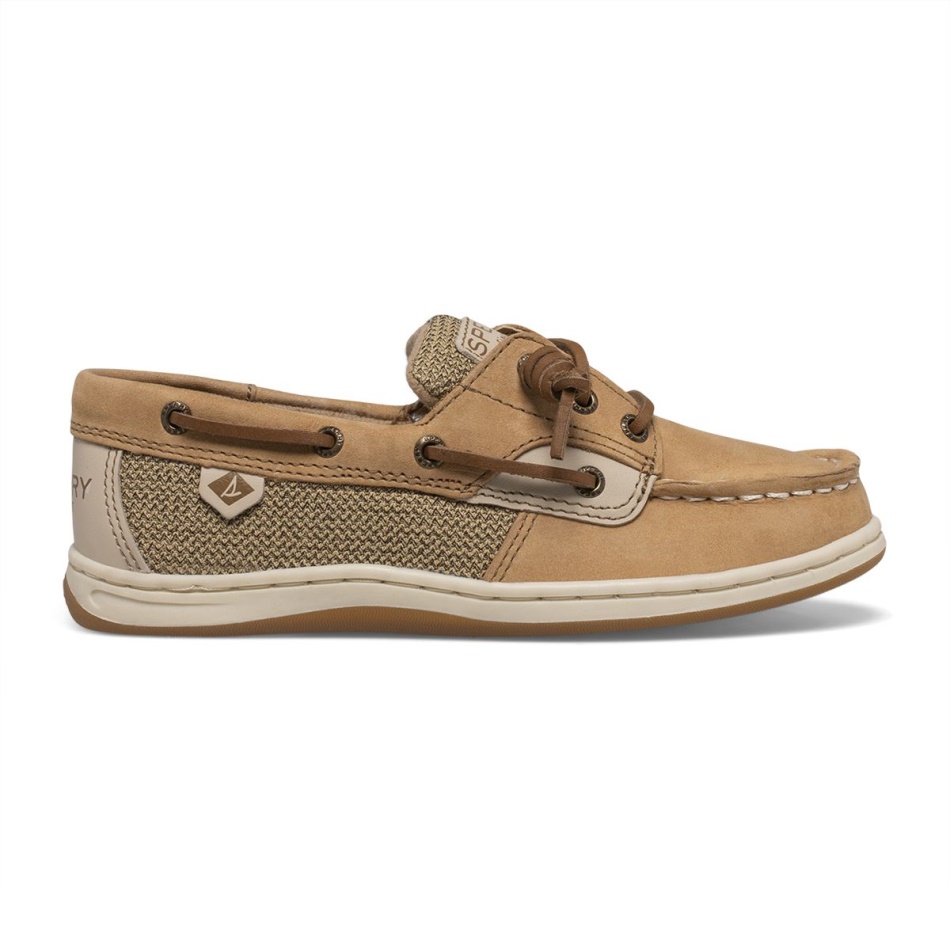 Sperry Songfish Boat Shoe Linen Oat